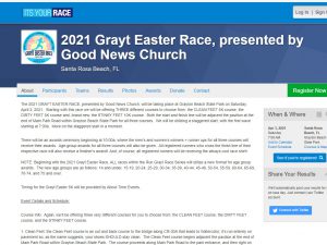 Grayt Easter Race Grayton Beach State Park