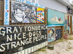 Grayton Beach Art Wall is an Instagram Worthy Spot on 30A