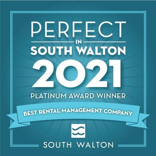 30A Escapes 2021 Best Rental Management Company Perfect In South Walton Platinum Award Winner